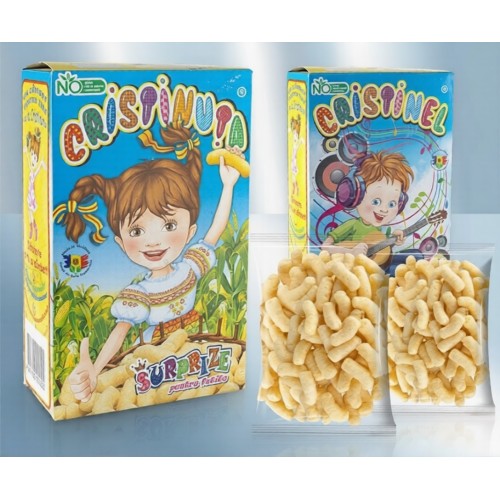 Кукурузные палочки с детской игрушкой 120 грамм